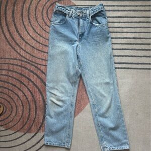 Carhartt Light Blue Women's Straight Leg Jeans